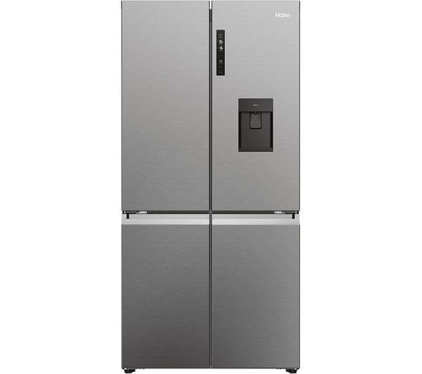 HAIER Series 5 HCR5919EHMP Fridge Freezer - Platinum Inox - Image 1