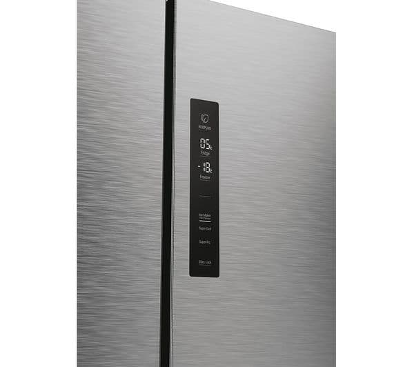 HAIER Series 5 HCR5919EHMP Fridge Freezer - Platinum Inox - Image 2