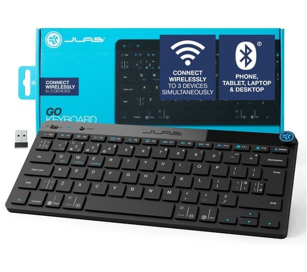 JLAB Go Wireless Keyboard Black - Image 6