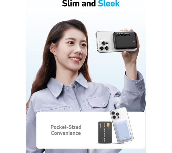 Anker MagGo 5000mAh Wireless Power Bank Black - Image 6