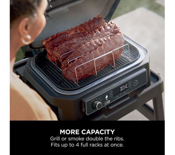 Ninja Woodfire XL Electric BBQ Rib Rack - Image 2