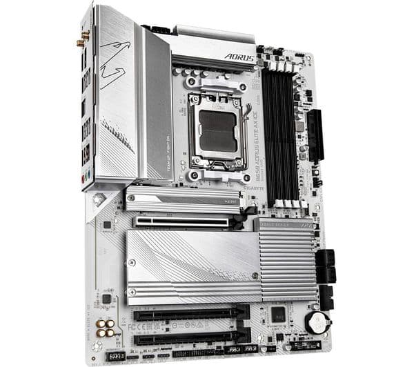 GIGABYTE Aorus Elite AX ICE V2 B650 AM5 Motherboard - Image 1
