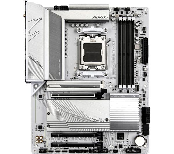 GIGABYTE Aorus Elite AX ICE V2 B650 AM5 Motherboard - Image 2