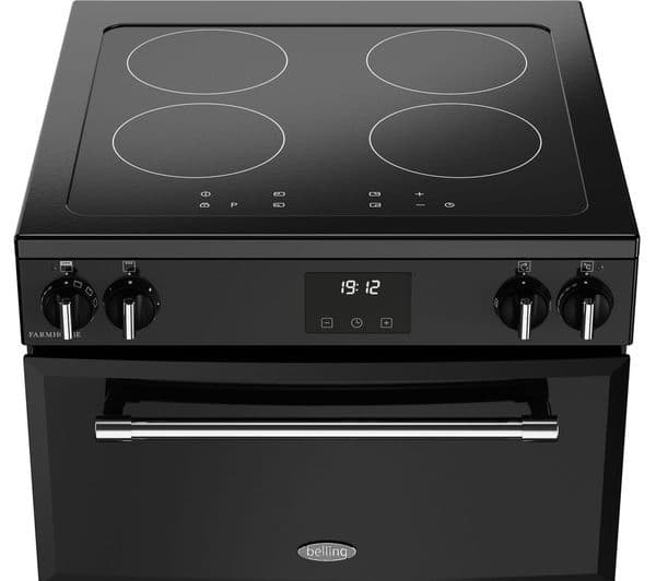 BELLING Farmhouse 60Ei Electric Induction Cooker - Black & Chrome - Image 7