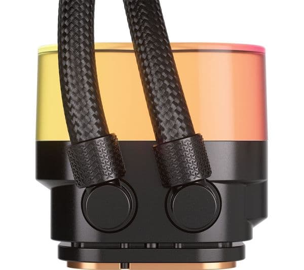 CORSAIR iCUE LINK TITAN 360 RX RGB 360 mm Liquid CPU Cooler - RGB LED, Black - Image 2