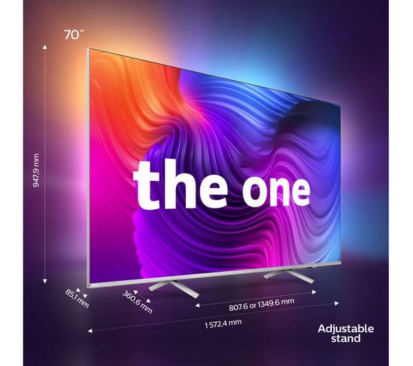 PHILIPS 70PUS8506/12 70" Smart 4K Ultra HD HDR LED TV with Google Assistant - Image 8