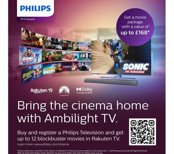 PHILIPS 70PUS8506/12 70" Smart 4K Ultra HD HDR LED TV with Google Assistant - Image 2