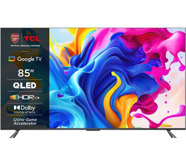 TCL 85C645K 85" Smart 4K Ultra HD HDR QLED TV with Google Assistant - Image 1