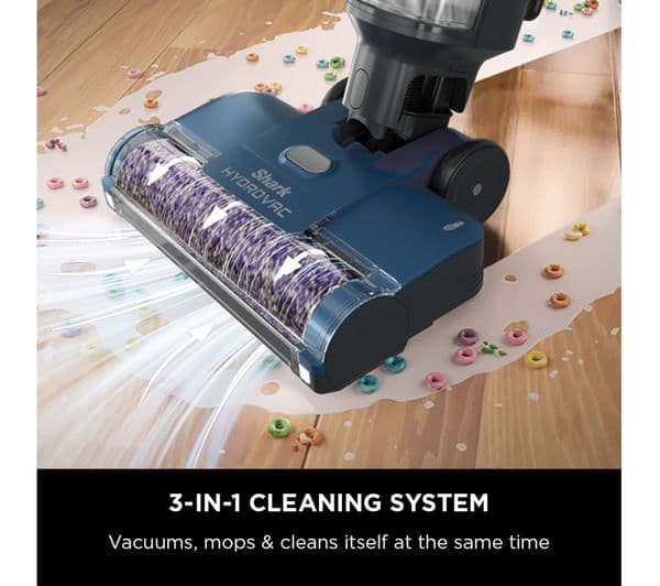 SHARK HydroVac WD210UK Cordless Hard Floor Cleaner - Grey - Image 2