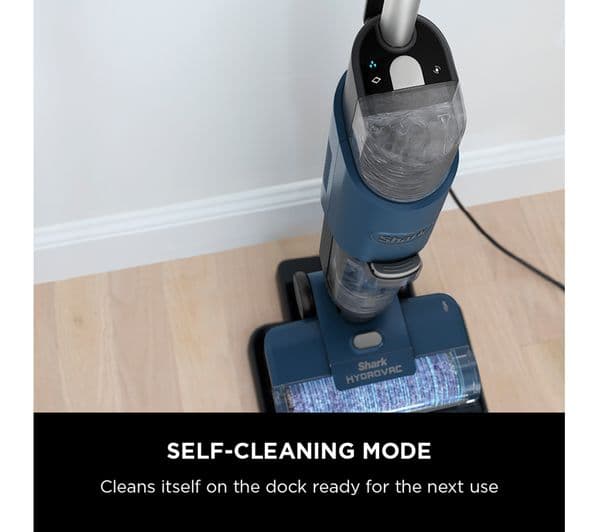SHARK HydroVac WD210UK Cordless Hard Floor Cleaner - Grey - Image 9