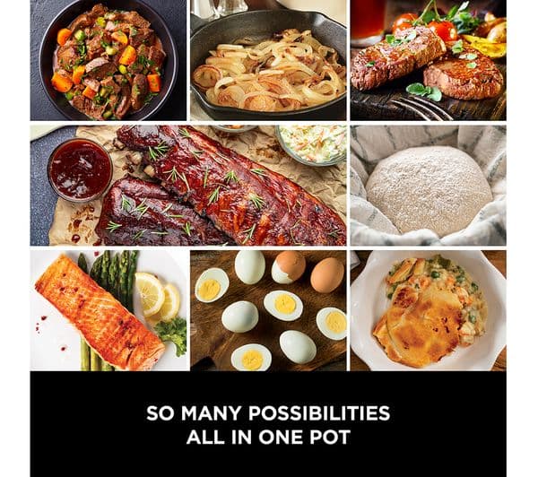Ninja Foodi PossibleCooker MC1001UK 8-in-1 Slow Cooker - Sea Salt Grey - Image 4