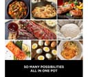 Ninja Foodi PossibleCooker MC1001UK 8-in-1 Slow Cooker - Sea Salt Grey thumbnail 4