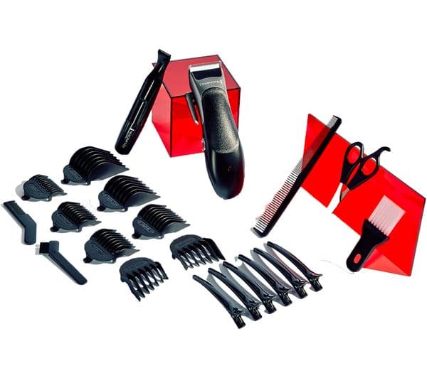 REMINGTON Stylist HC367 Hair Clipper - Black & Silver - Image 4