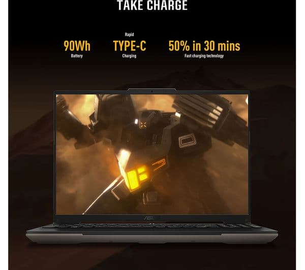 ASUS TUF Gaming A16 Advantage Edition 16" Gaming Laptop - AMD Ryzen 7, RX 7700S, 1 TB SSD - Image 8
