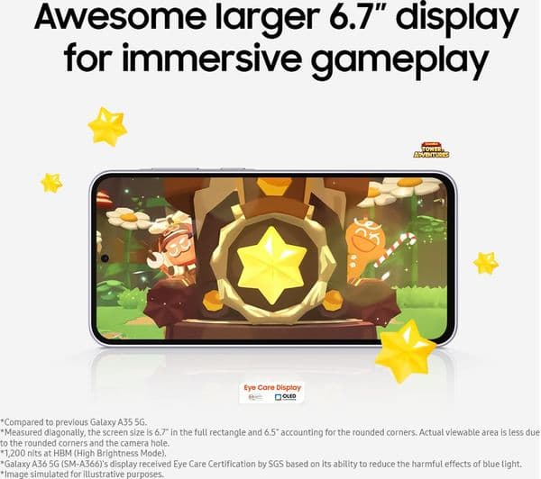 Samsung Galaxy A36 5G 256GB Awesome White - Image 4