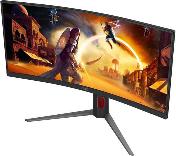 AOC CU34G4Z 34" Curved Gaming Monitor 1440p - Image 4