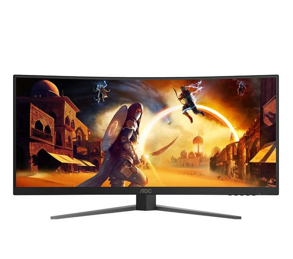 AOC CU34G4Z 34" Curved Gaming Monitor 1440p - Image 9