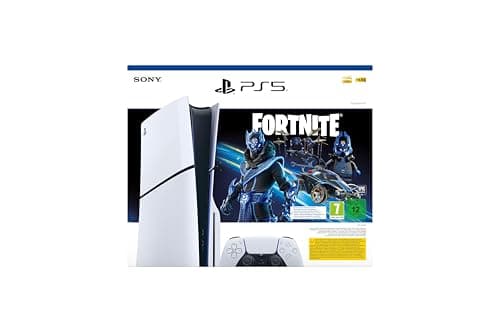 Sony PlayStation 5 Slim 1TB Disc Edition – Cobalt Star Fortnite Bundle  - Image 1