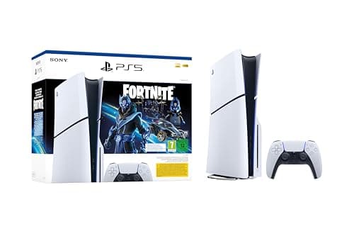 Sony PlayStation 5 Slim 1TB Disc Edition – Cobalt Star Fortnite Bundle  - Image 2