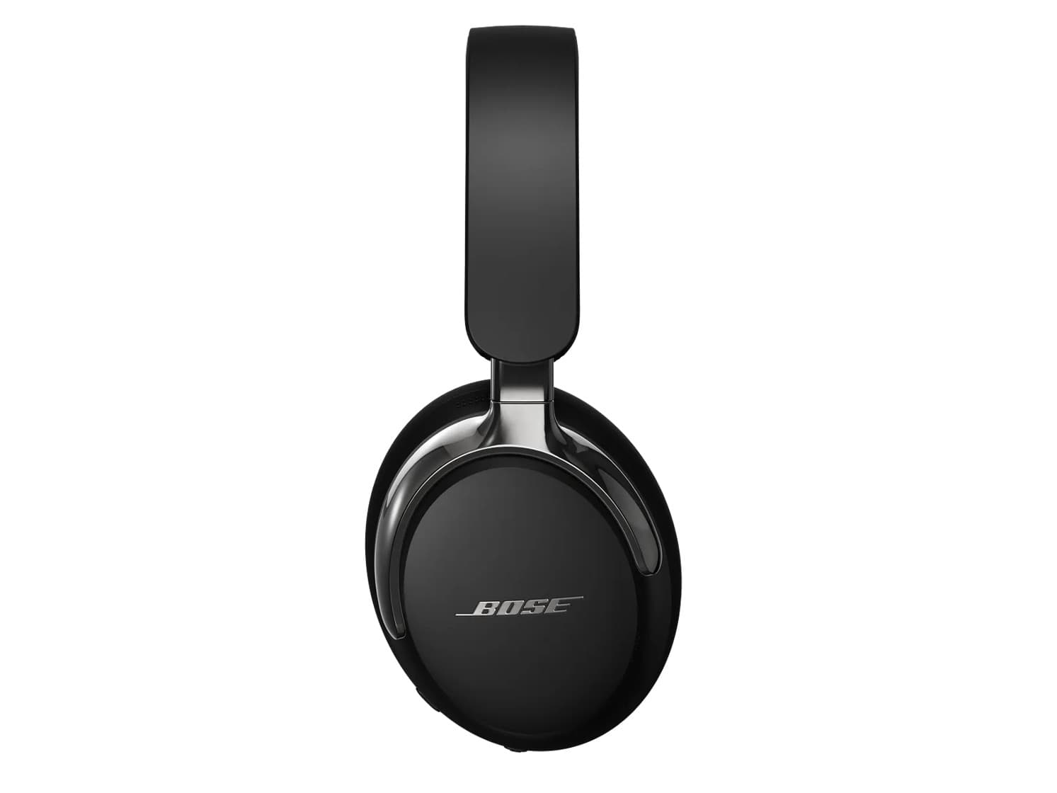 Bose QuietComfort Ultra Headphones (2nd Gen) in black, side view