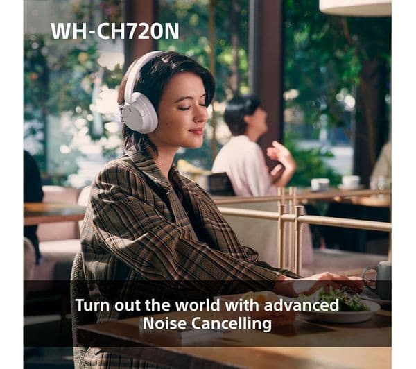 Sony WH-CH720N Wireless Noise Cancelling Over-Ear Headphones - Pink - Image 7