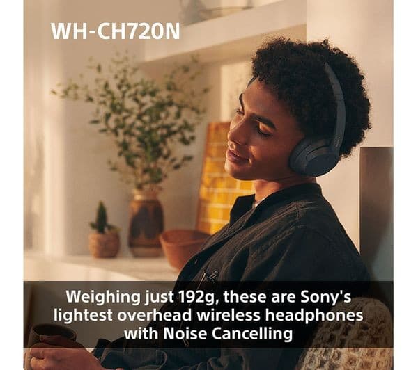 Sony WH-CH720N Wireless Noise Cancelling Over-Ear Headphones - Pink - Image 9