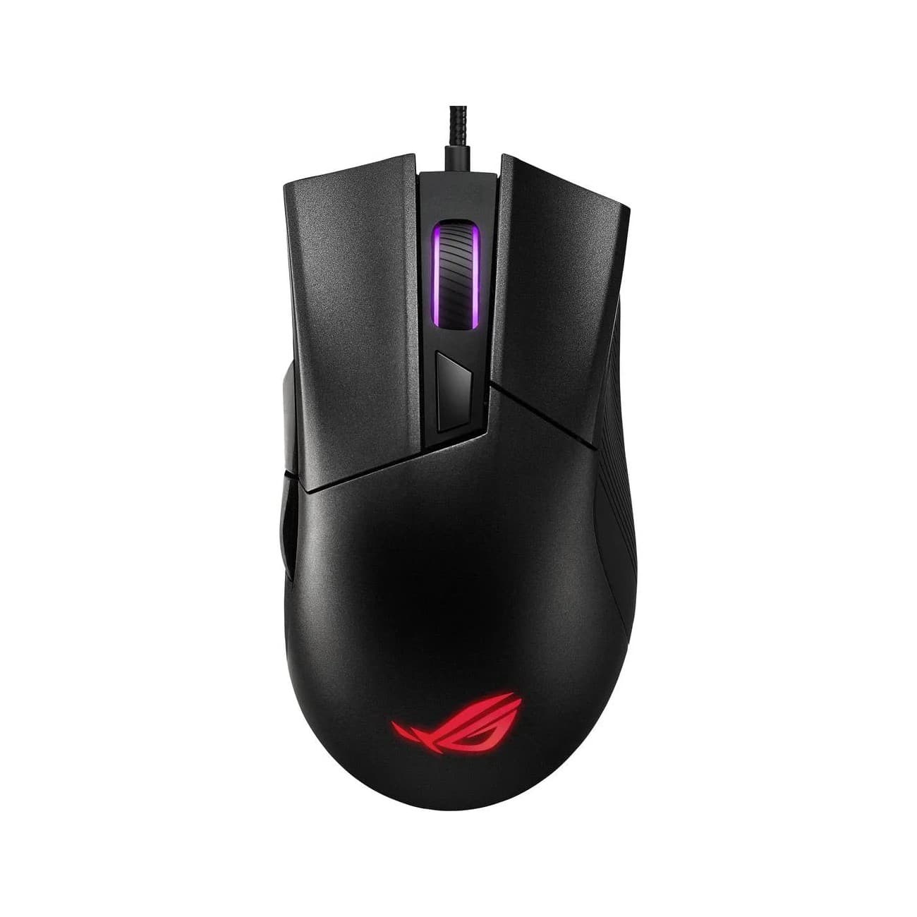 ASUS ROG Gladius II Core 6200 DPI RGB Wired Gaming Mouse - Black