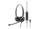 EPOS IMPACT SC 660 ANC USB Binaural On-Ear Wired USB Headset with Active Noise Cancellation - Black thumbnail 1