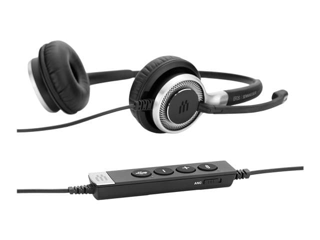 EPOS IMPACT SC 660 ANC USB Binaural On-Ear Wired USB Headset with Active Noise Cancellation - Black - Image 4