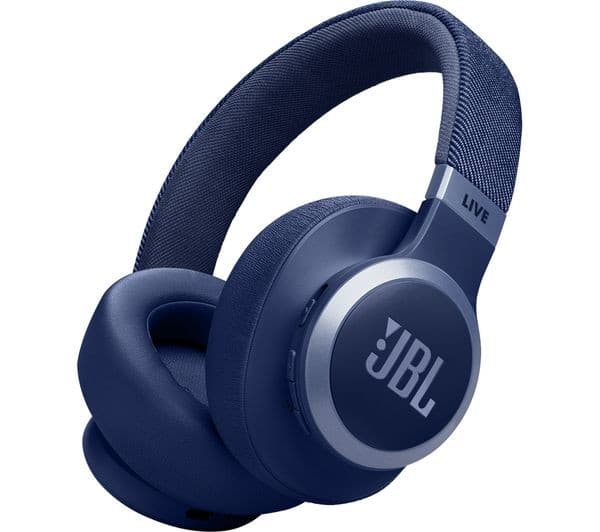 JBL Live 770NC Wireless Over-Ear Noise Cancelling Headphones - Blue - Image 1