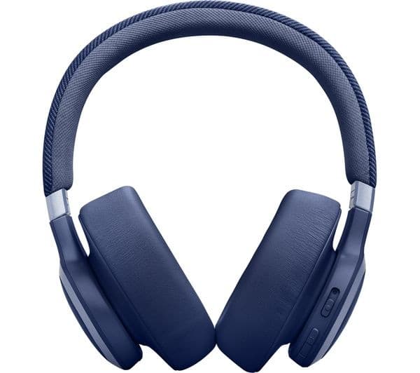 JBL Live 770NC Wireless Over-Ear Noise Cancelling Headphones - Blue - Image 4