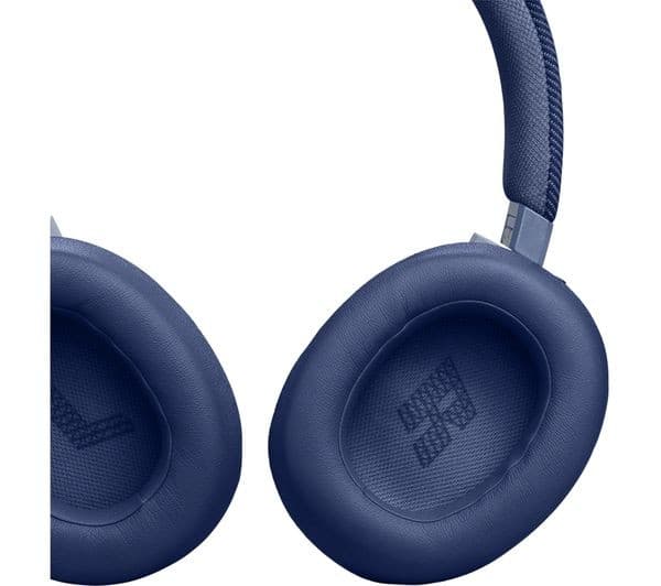 JBL Live 770NC Wireless Over-Ear Noise Cancelling Headphones - Blue - Image 5