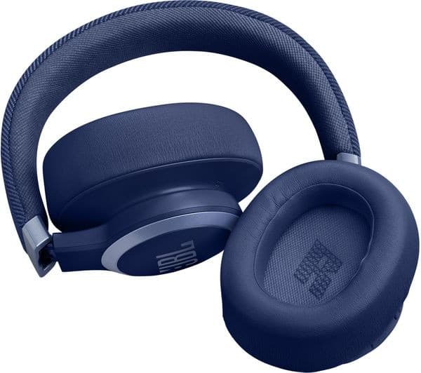 JBL Live 770NC Wireless Over-Ear Noise Cancelling Headphones - Blue - Image 6