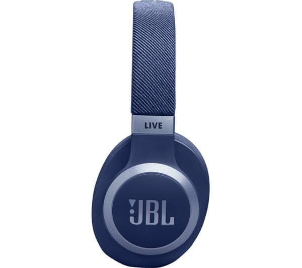JBL Live 770NC Wireless Over-Ear Noise Cancelling Headphones - Blue - Image 8
