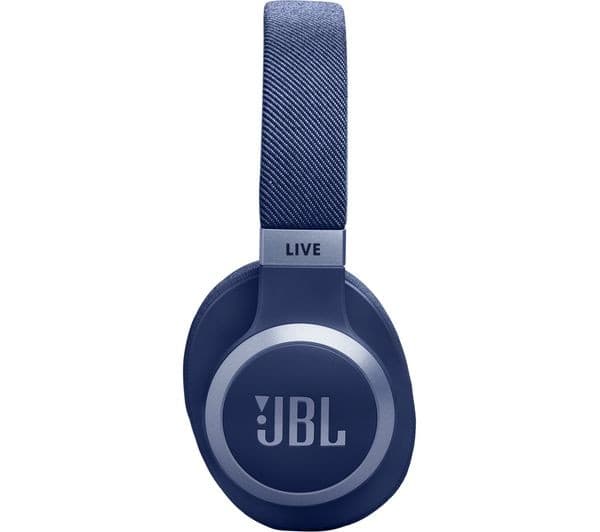 JBL Live 770NC Wireless Over-Ear Noise Cancelling Headphones - Blue - Image 10