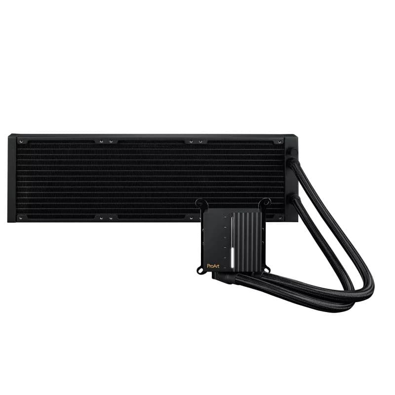 ASUS ProArt LC 420 AIO Liquid CPU Cooler - 420mm Radiator, 3x Noctua NF-A14 industrialPPC-2000 PWM 140mm Fans, Black - Image 3