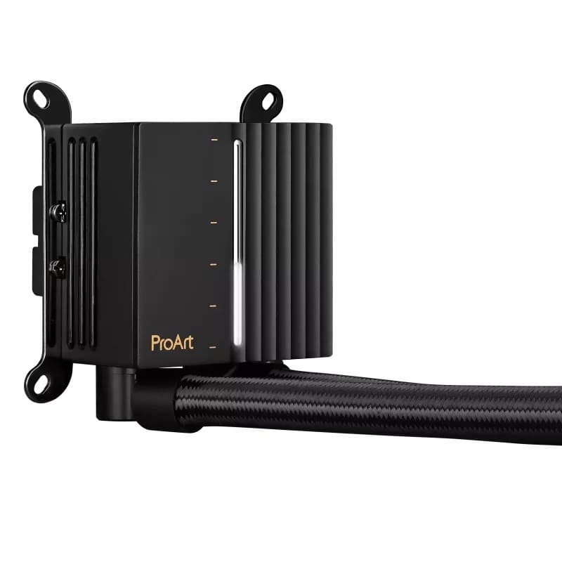 ASUS ProArt LC 420 AIO Liquid CPU Cooler - 420mm Radiator, 3x Noctua NF-A14 industrialPPC-2000 PWM 140mm Fans, Black - Image 4