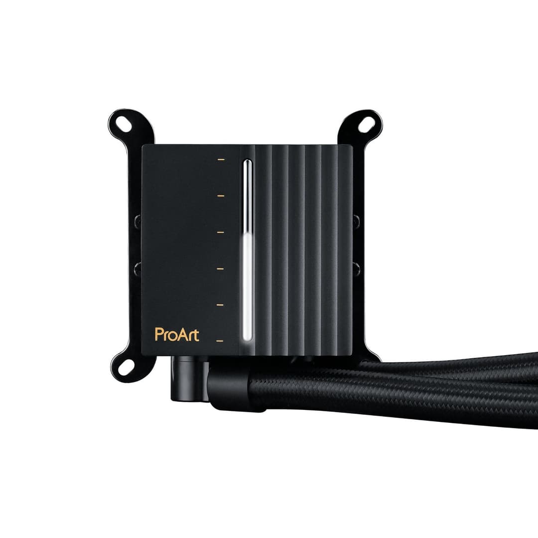ASUS ProArt LC 420 AIO Liquid CPU Cooler - 420mm Radiator, 3x Noctua NF-A14 industrialPPC-2000 PWM 140mm Fans, Black - Image 9