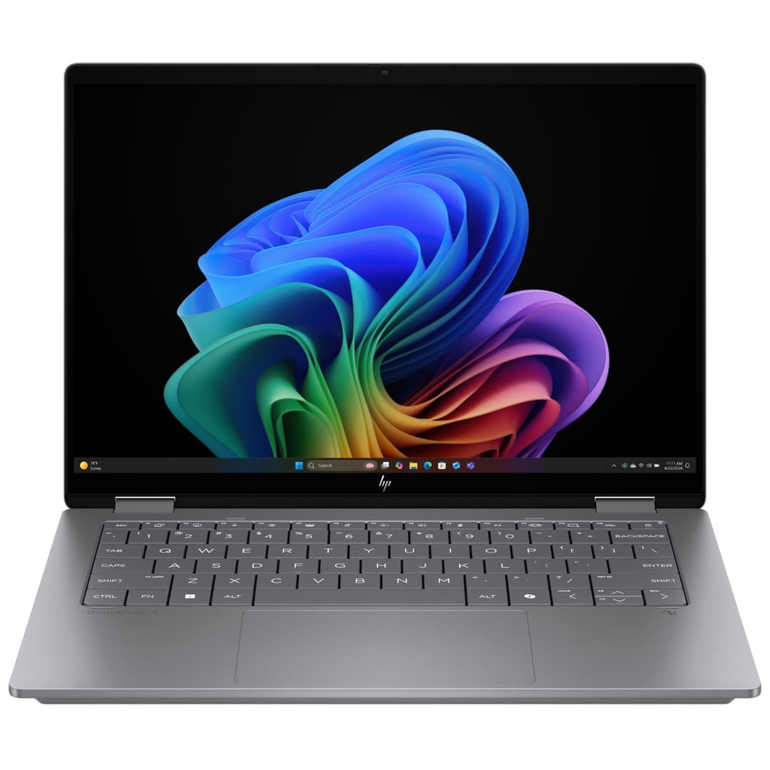 HP OmniBook X FlipNGAI 14-fm0005na Intel® Core Ultra 5 226V 16GB RAM 512GB SSD 14" Touchscreen 2K Windows 11 Home 2-in-1 Copilot+ Laptop - Image 1
