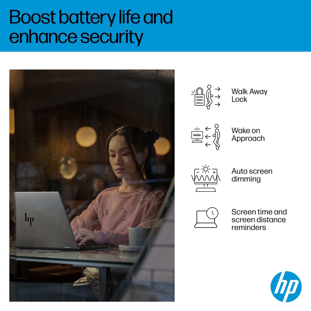 HP OmniBook X FlipNGAI 14-fm0005na Intel® Core Ultra 5 226V 16GB RAM 512GB SSD 14" Touchscreen 2K Windows 11 Home 2-in-1 Copilot+ Laptop - Image 6
