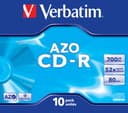 Verbatim 43327 CD-R AZO Crystal 700 MB 52x 10 pc(s) Jewel Case thumbnail 2