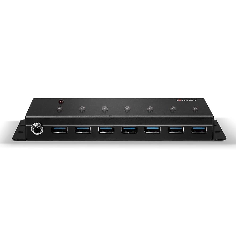 Lindy 7 Port USB 3.0 Metal Hub - Image 3