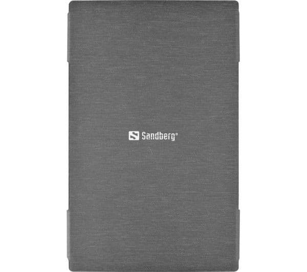 SANDBERG Solar Charger 40W Lightweight 4-Panel Foldable - Black - Image 4