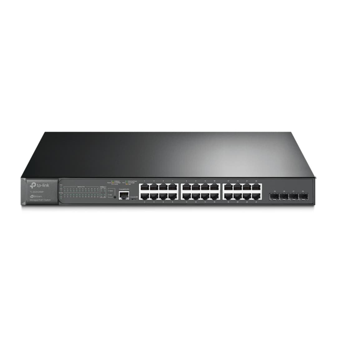 TP-Link Omada 28-Port Gigabit L2+ 24-Port PoE+ Managed Switch - Image 1