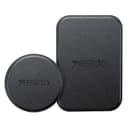 Yesido C207 2-in-1 Magnetic Metal Plate Set (Round + Rectangular) Leather Anti-Scratch 1.5mm Manganese Steel - Black thumbnail 1