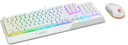 MSI VIGOR GK30 COMBO WHITE UK RGB MEMchanical Gaming Keyboard + Clutch GM11 WHITE Gaming Mouse ' UK Layout, 6-Zone RGB Lighting Keyboard, Dual-Zone RGB Lighting Mouse, 5000 DPI Optical Sensor, Center' thumbnail 4