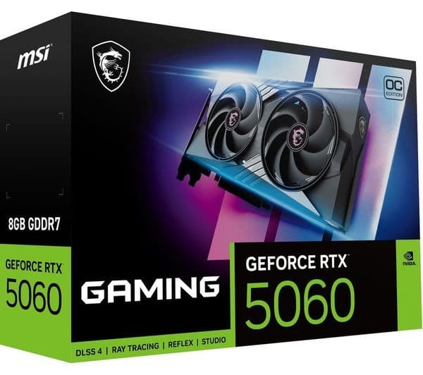 MSI GeForce RTX 5060 Gaming OC 8GB GDDR7 Black - Image 8