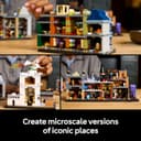 LEGO Harry Potter Diagon Alley Wizarding Shops 76444 2,750 Pieces Building Set - Multicolour thumbnail 3