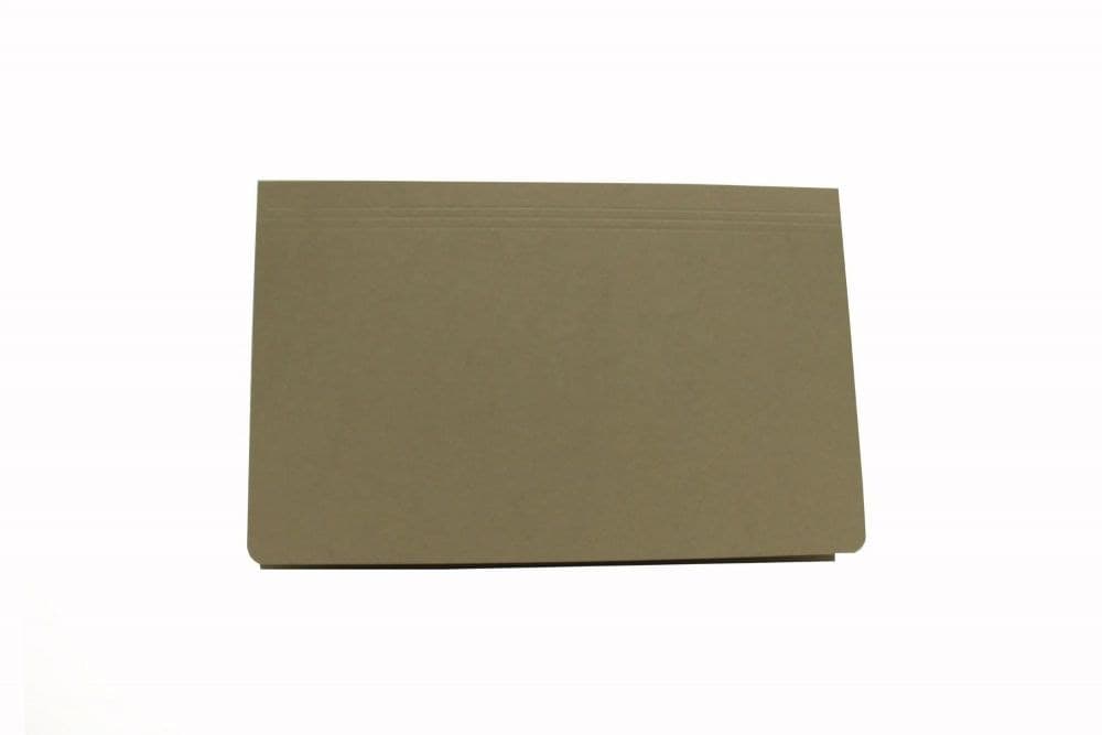 Exacompta Guildhall Full Flap Doc Wallet Foolscap Grey Pack of 50