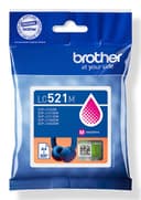 Brother LC521M Genuine Ink Cartridge - Magenta thumbnail 1
